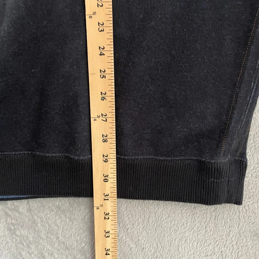 Tommy Bahama Flipside Half Zip Pullover Mens 3XL Black Reversible Sweater NWT